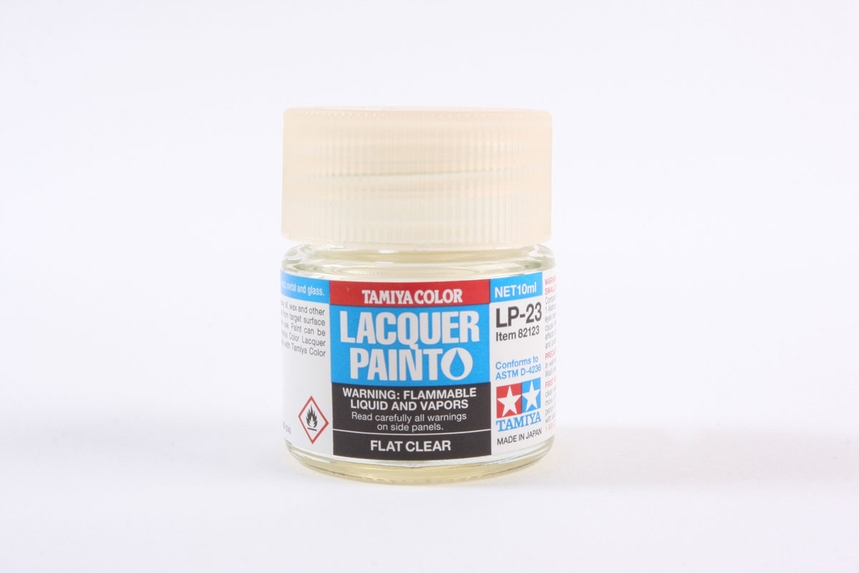 Tamiya Flat Clear Mini Lacquer Finish (10ml Bottle)